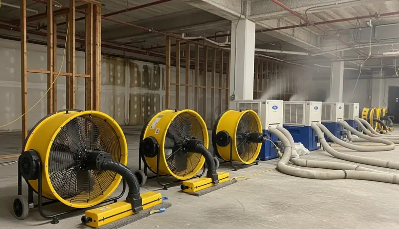 Rapid Structural Drying Project in Redwood City, CA in Redwood City, CA