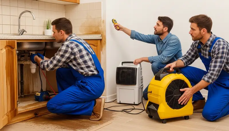 Water Damage Repair After Pipe Leak in Redwood City, CA in Redwood City, CA