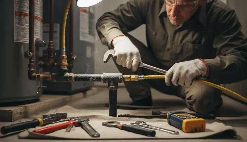 Gas Line Repair in Redwood City, CA